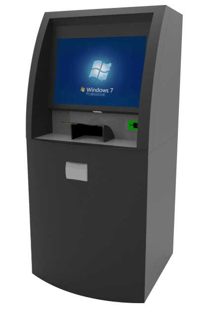 outdoor ATM kiosk